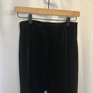 NWT Zara Velvet Flare Pant